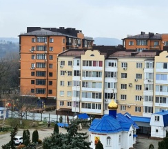 Двухместные апартаменты с красивым видом из окна (двуспальная кровать) в Апартаменты Loft4*you River Пестова 9