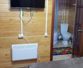 Номер стандарт с 1 двуспальной кроватью (с завтраком) в Сосновый бор