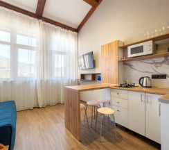 4-местные 1-комнатные апартаменты стандарт в Deluxe apartments