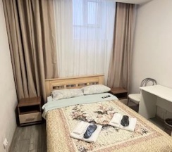 Номер стандарт с 1 двуспальной кроватью (цокольный этаж) в Kovensky