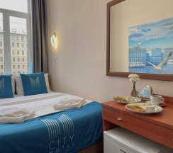 Стандарт двухместный номер с 1 кроватью в City на Фонтанке