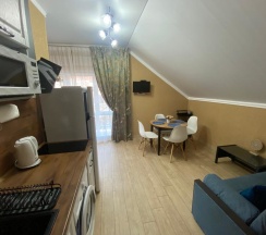 Апартаменты с 2 комнатами с балконом в Вояж