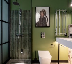Апартаменты комфорт №3 с 1 двуспальной кроватью в Dostoevsky Apartments (Апартаменты Достоевского)
