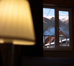 Коттедж №6 с кухней и камином в Орлиное гнездо