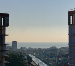 Двухместная студия с балконом на 8 этаже в Ольгинке в Метрикс Девелопмент