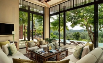 Резиденция с 3 комнатами с видом на море в Anantara Layan Phuket Resort