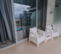 Делюкс с видом на море TWIN в Grand hotel Anapa