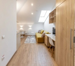 Студия с Мансардными окнами в Кarl House