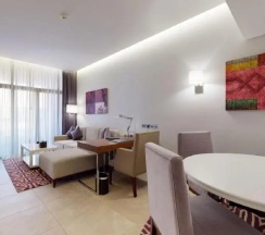 Люкс Prestige с 2 комнатами с видом на город в Mercure Barsha Heights