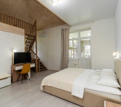 Номер (Building 3) Комфорт Дуплекс в Ателика Улиткино