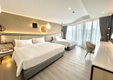 Люкс Executive односпальная кровать в Amethyst Hotel Pattaya