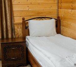 Трёхместный номер с тремя раздельными кроватями в Пик Архыза