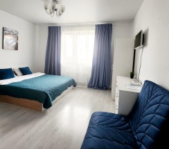Апартаменты студия Домодедово, Южнодомодедовская улица, 17 в Runway Apartments на улице Южнодомодедовская 17