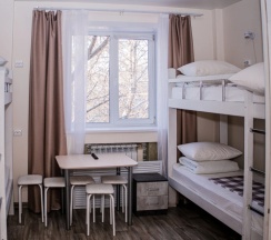 Четырёхместный номер Economy в Хостел на Фурье