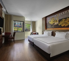 Двухместный номер Deluxe Pool Access 2 отдельные кровати в Novotel Phuket Vintage Park Resort