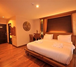Номер Superior с красивым видом из окна в Chalelarn Hotel