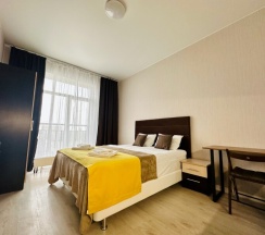 Видовая студия с французским балконом 1137 в Nv Hotel