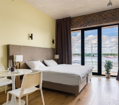 Студия с видом на реку в Sv Loft Apart