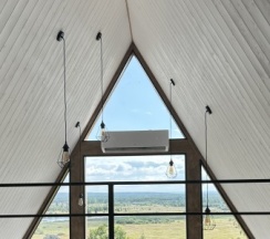 Большой A-frame дом в Siberia