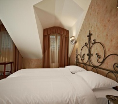 Одноместный полулюкс двуспальная кровать в Hotel Justus