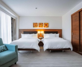Номер стандарт с 2 односпальными кроватями в Hilton Garden Inn Krasnodar