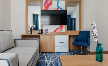 Двухместный полулюкс двуспальная кровать в Ramada by Wyndham
