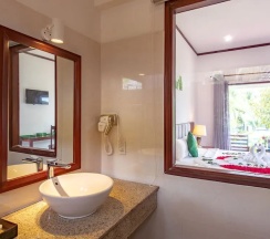 Одноместный номер Standard с видом на сад односпальная кровать в Santa Garden Resort