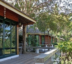 Номер Deluxe с балконом в Kuad Khon Thoe Pai Cottage