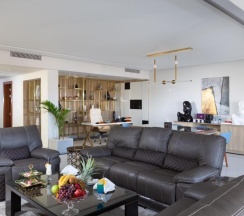 Двухместная вилла Luxury с видом на море двуспальная кровать в Pickalbatros Dana Beach Resort - Hurghada