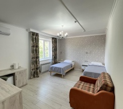 Номер стандарт с 2 односпальными кроватями в Домино