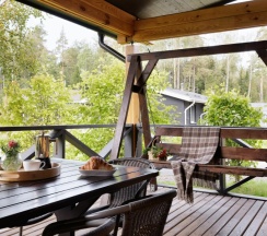 Дом с 3 спальнями 6+4 в Ладога озеро