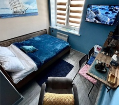 Двухместный номер с видом на море в Pallada