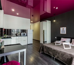 Апартаменты для двоих на Белинского, 30 в винных тонах (62) в Степаненков