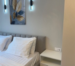 Апартаменты двухкомнатные четырехместные (улучшенные) без балкона в Polikariya