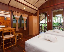Бунгало Standard с балконом в Palm Leaf Resort