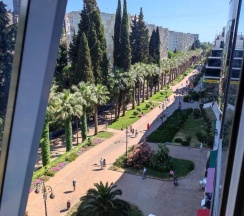 Студия Полулюкс с видом на Навагинскую в Mirror Residence