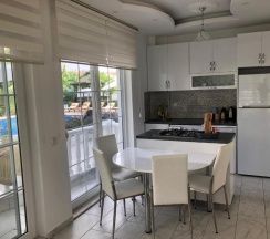 Апартаменты с видом на бассейн в BELKA GOLF RESİDENCE apt8 / BELEK