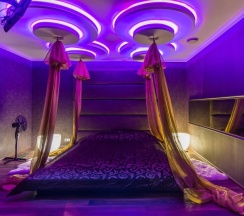 Двухместный люкс двуспальная кровать в Фонда