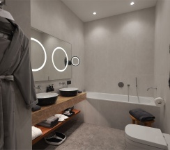 Grand Suite with Garden view в Riviera wellness resort