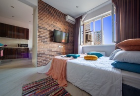 Апартаменты Апартаменты на Энгельса 95 на Чёрном море