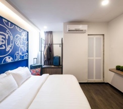 Двухместный номер Superior двуспальная кровать в Kitez Hotel & Bunkz - Hostel