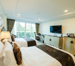Двухместный номер Deluxe с видом на город 2 отдельные кровати в LK Emerald Beach
