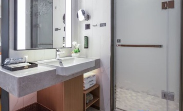 Двухместный номер Standard двуспальная кровать в Hampton by Hilton Qingdao Jiaodong International Airport South Hotel