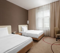 Номер Classic с 2 односпальными кроватями в Панорама by Mercure Красная Поляна