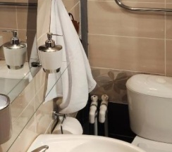 Апартаменты студия стандарт с 1 двуспальной кроватью и диваном в Restop loft apart
