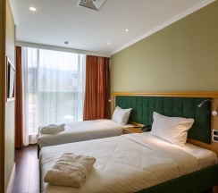 Двухместный номер Classic 2 отдельные кровати в Shera Park Boutique Hotel