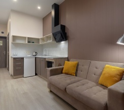 Улучшенные апартаменты с кроватью King-size в Tulip hotel apartments