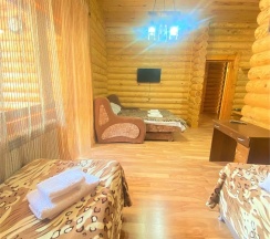 Улучшенный номер студия (деревянный корпус) в Ирбис