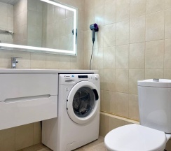 Евро-двухкомнатная квартира в ЖК "Дом БДТ" в Rauktis apartments