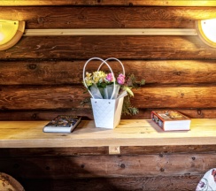 Double Room двумя односталными кроватями в Альпийское эхо